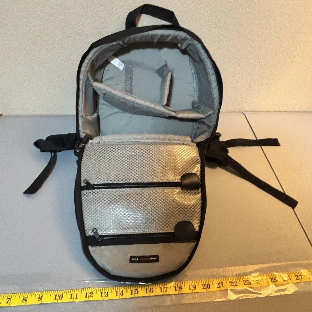 Lowepro Micro Trekker 100‎ Black Camera Bag Backpack Padded w/Adjustable Inserts